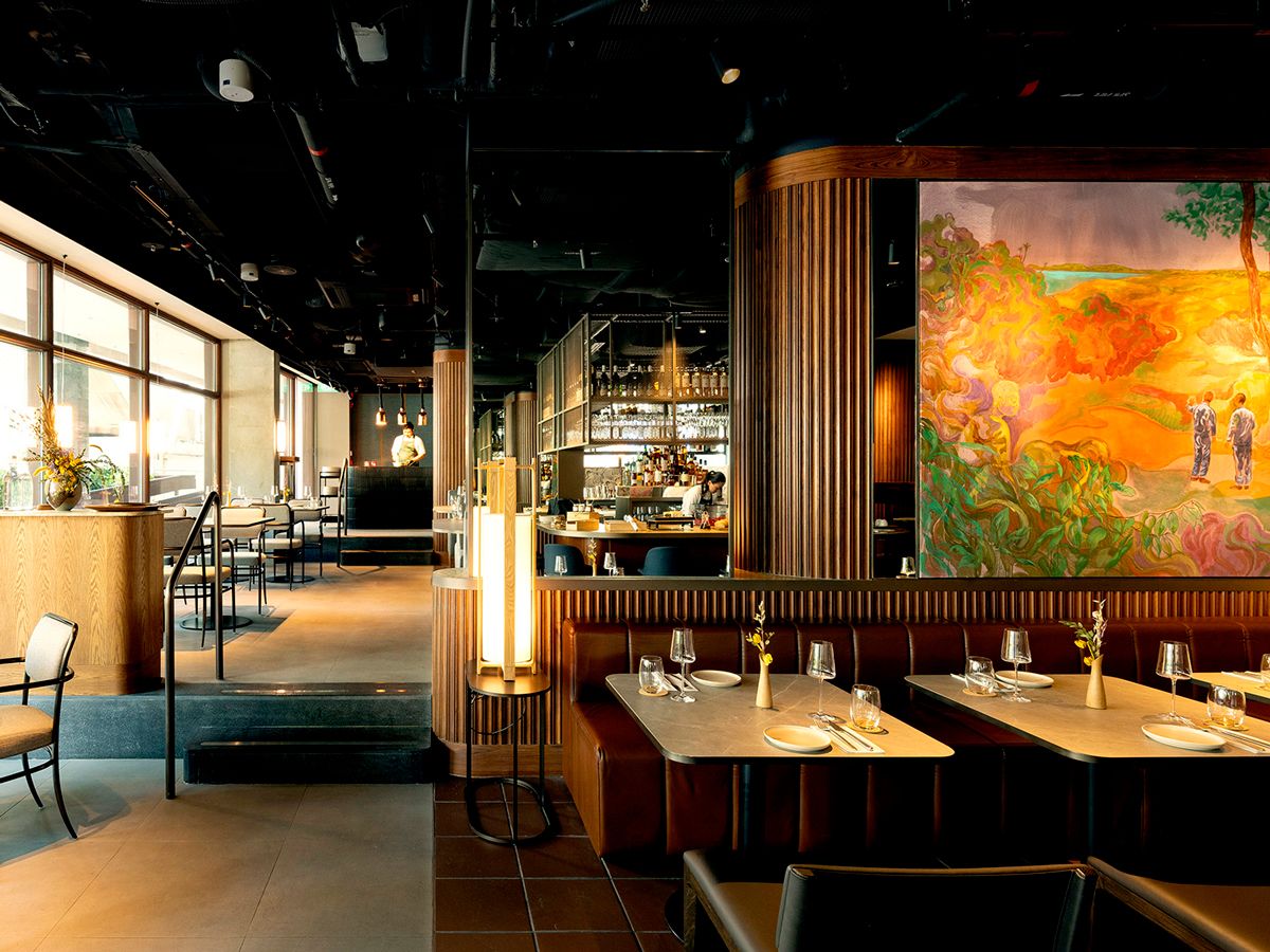 A view of Kee’s, 21 Carpenter’s ground-floor restaurant named after the site’s original remittance house (Photo: Darren Soh)