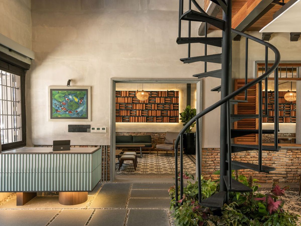 Another view of the entryway to Rumah Kechik (Photo: Finbarr Fallon)
