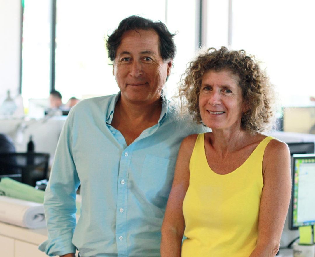 Ricardo Rabines and Taal Safdie (Photo: @safdierabines / Instagram)