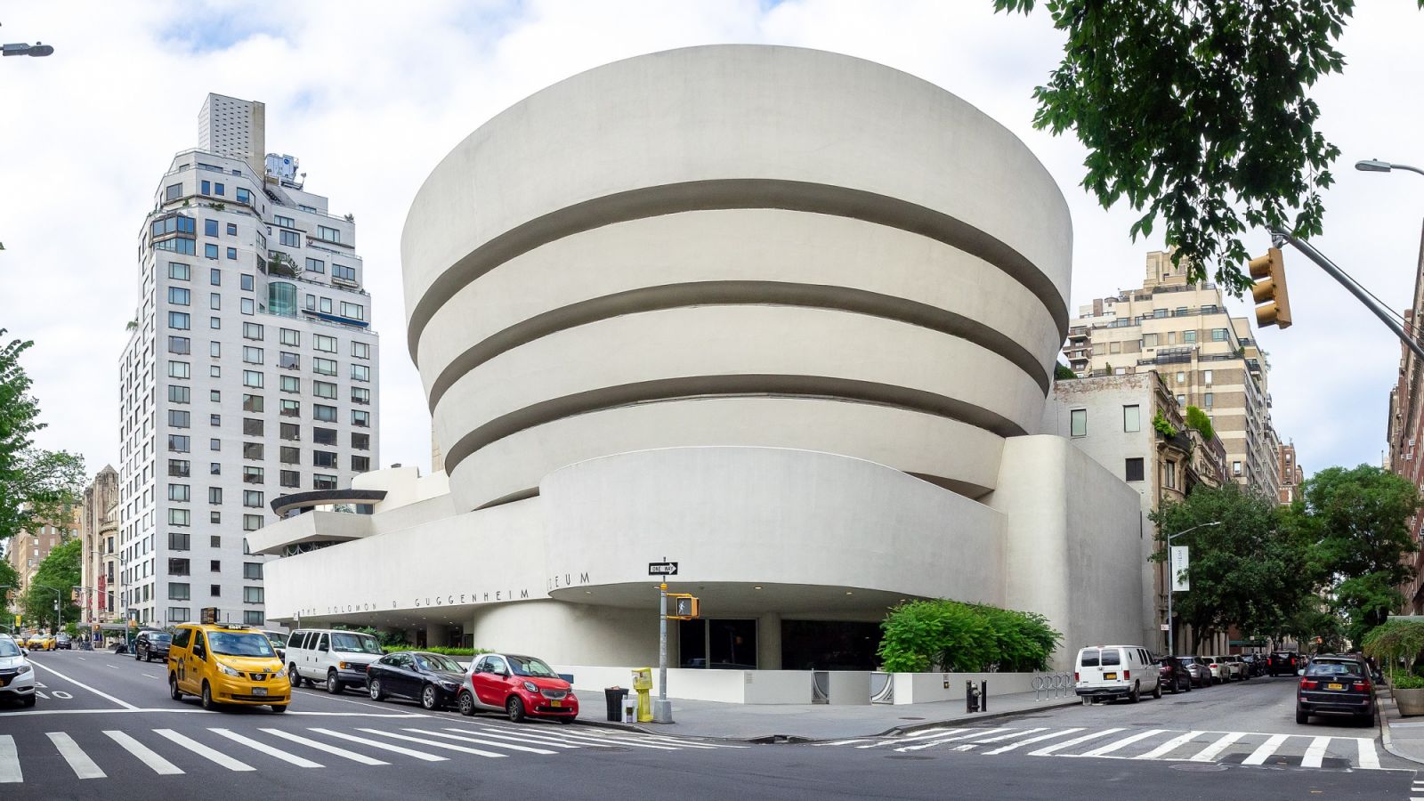 New York’s Guggenheim Museum, designed by Frank Lloyd Wright (Photo: Ajay Suresh / WikiCommons)