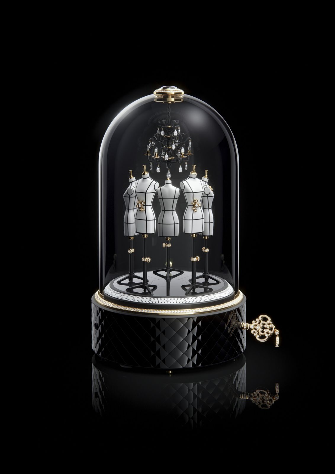 The Musical Clock Couture Workshop (Photo: courtesy of Chanel)