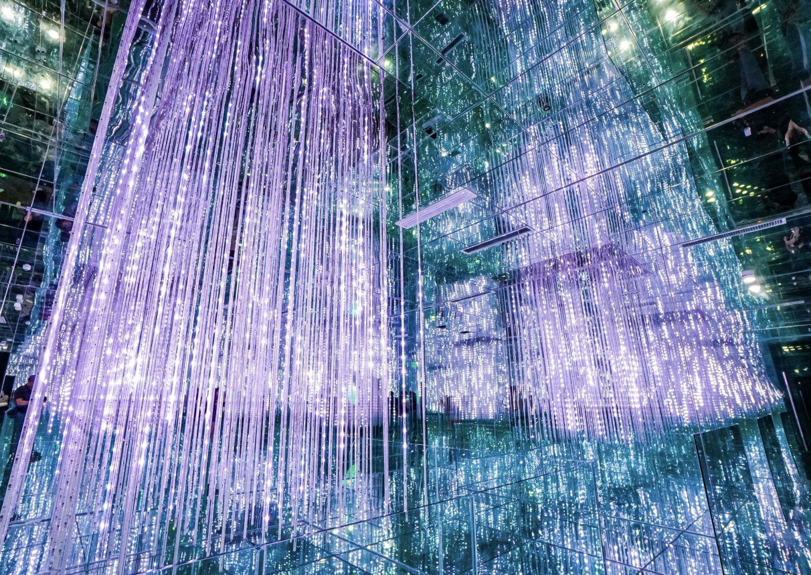 Crystal Matrix inside the Space & Time Cube + in S Maison (Photo: SM Supermalls)