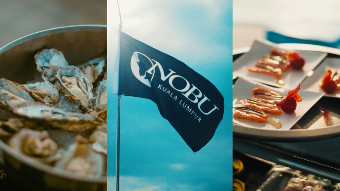 Nobu Kuala Lumpur’s sunset yacht experience gives guest the best of its dishes on open waters (Photos: Nobu Kuala Lumpur)