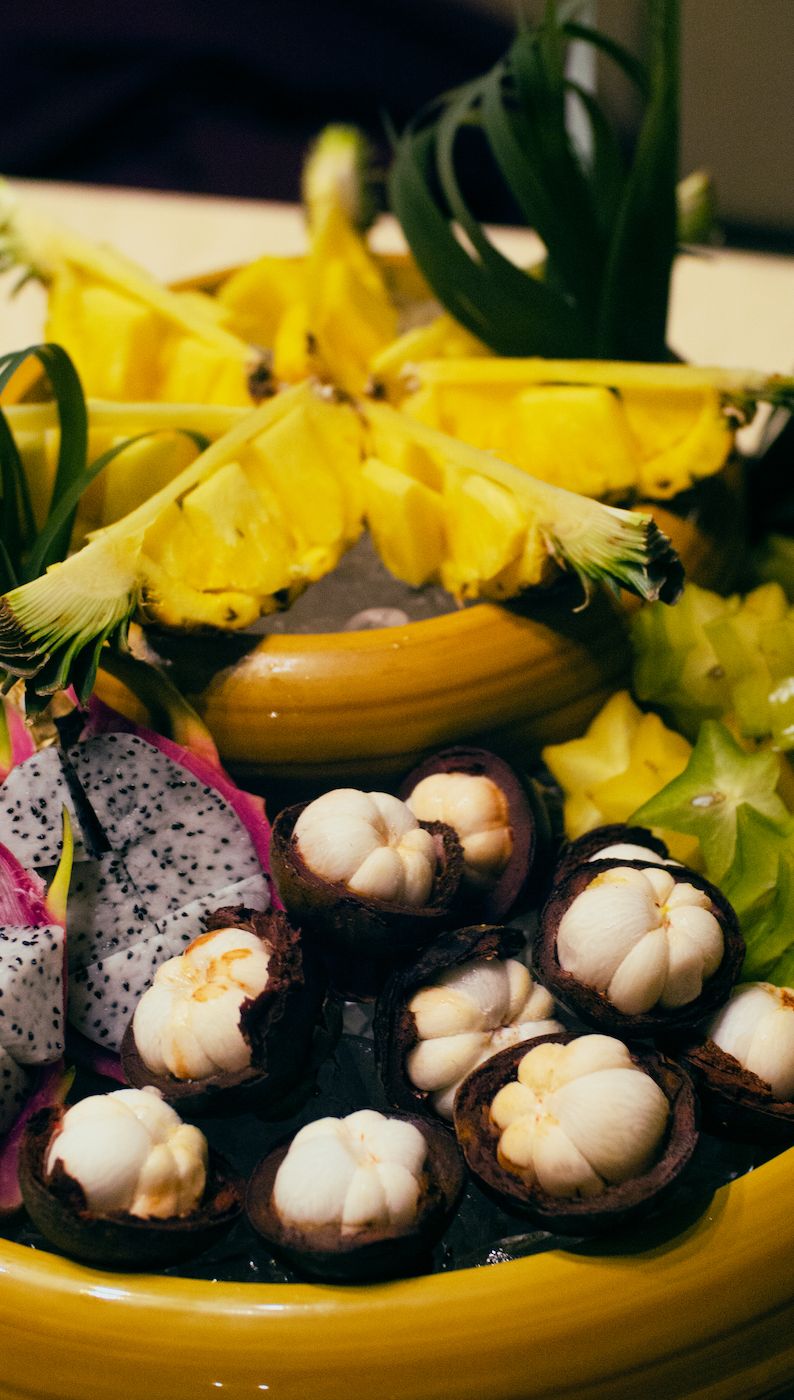 A tropical fruit platter for dessert (Photo: Nobu Kuala Lumpur)