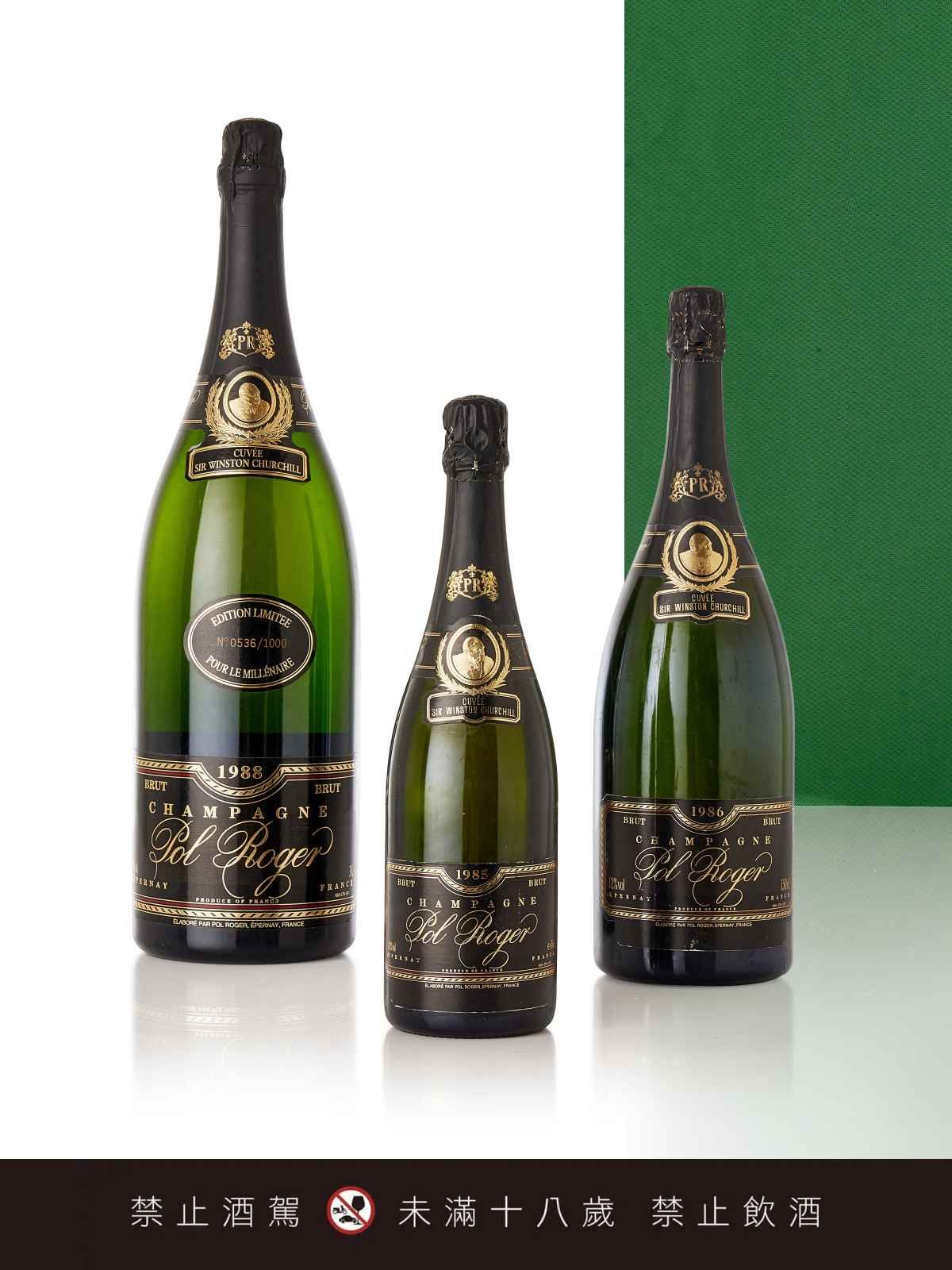 1985 Pol Roger Cuvée Sir Winston Churchill - 12 bottles; Estimate €6,500-9,000 (US$7,200-9,600)