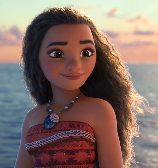 慕安那Moana 動畫版形象 (Photo: Disney)
