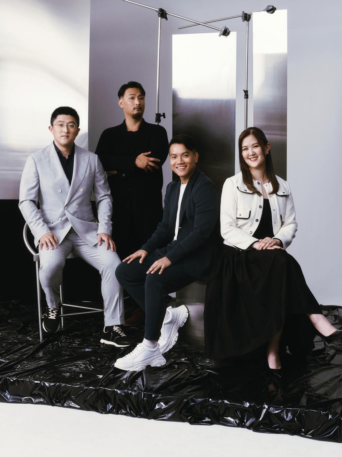 Gen.T Leaders of Tomorrow 2024 from Hong Kong: David B Wang, Alfred Lam, Sho Dewan and Bianca Ho (Photo: Hungmc)