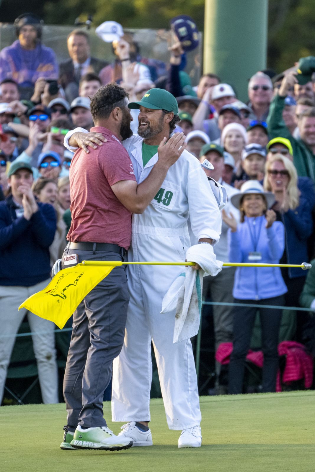 ฉลองชัยชนะการแข่งขัน The Master Tournament ครั้งที่ 87 (ภาพ: ROLEX)