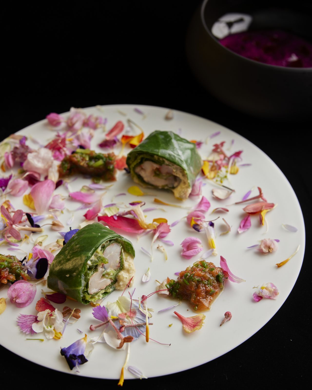 Den Kushi Flori BKK ร้านอาหารญี่ปุ่นผสมผสานฝรั่งเศสในสไตล์โอมากาเสะ