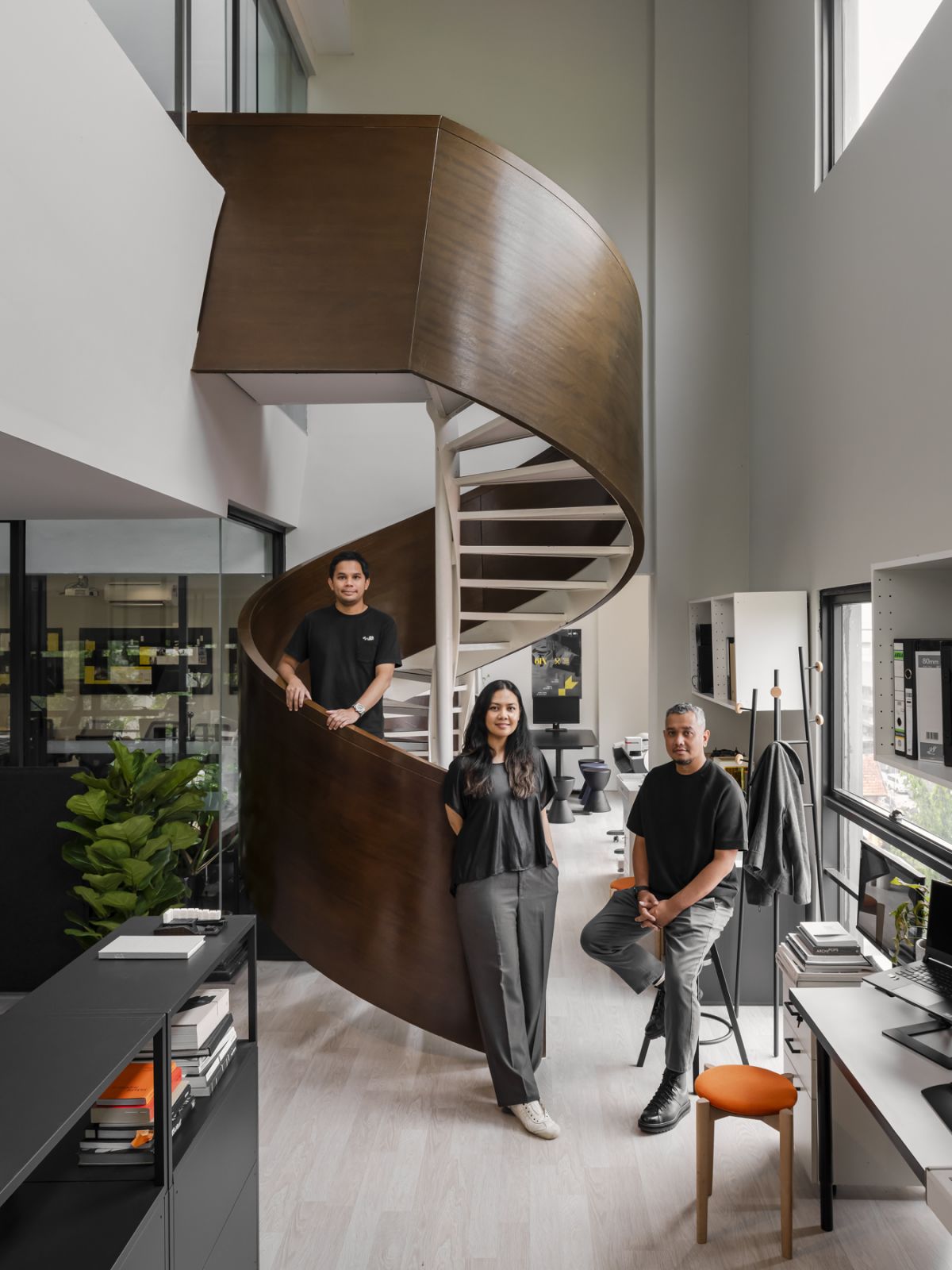 Founders of 6IX Design Office, Suhayl Annuar, Wani Khairi,Suffian Shahabuddin