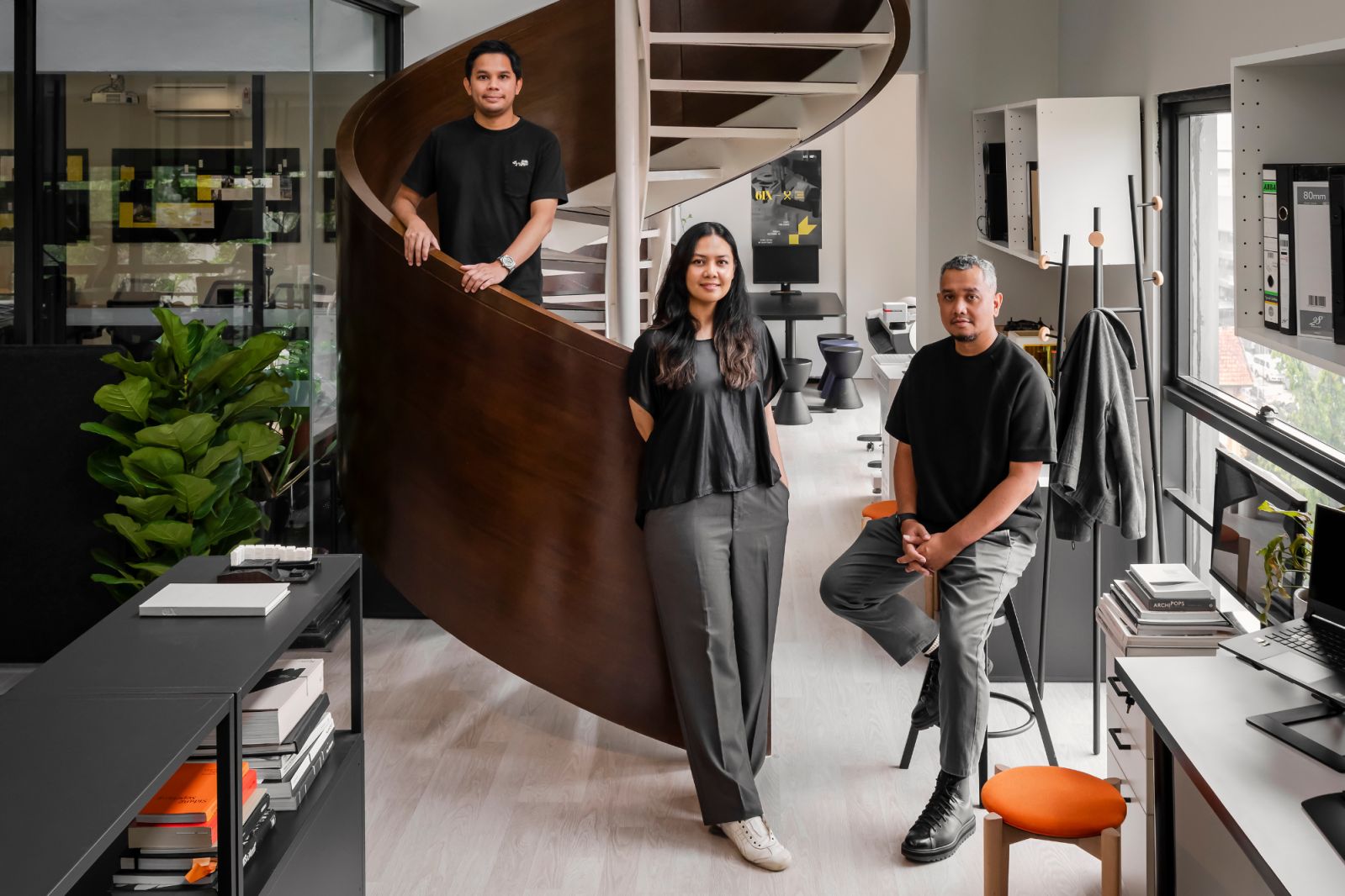 Founders of 6IX Design Office, Suhayl Annuar, Wani Khairi,Suffian Shahabuddin