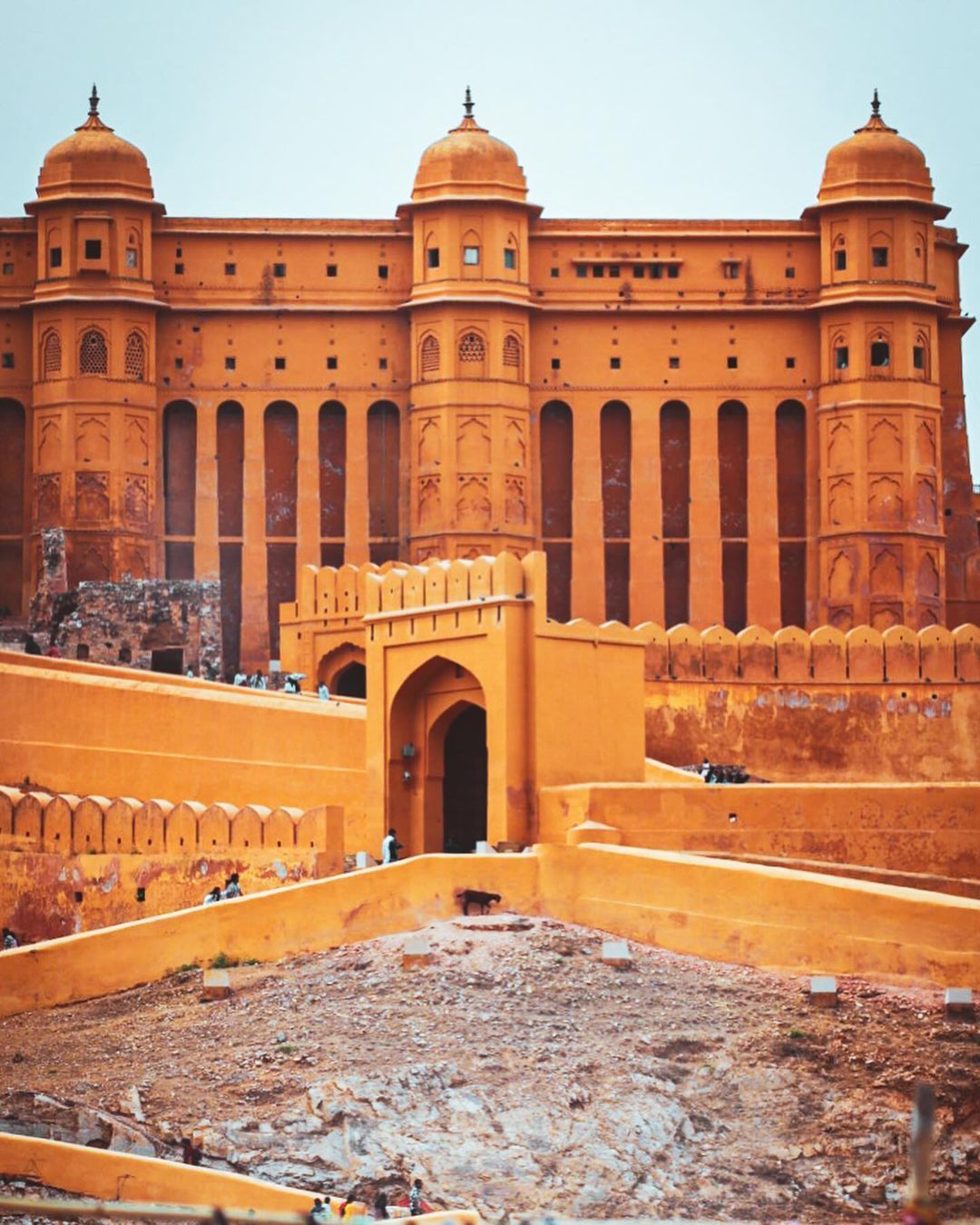 Amber Fort in Rajasthan (Photo: Instagram / Prince and the Peacock @princeandthepeacock)