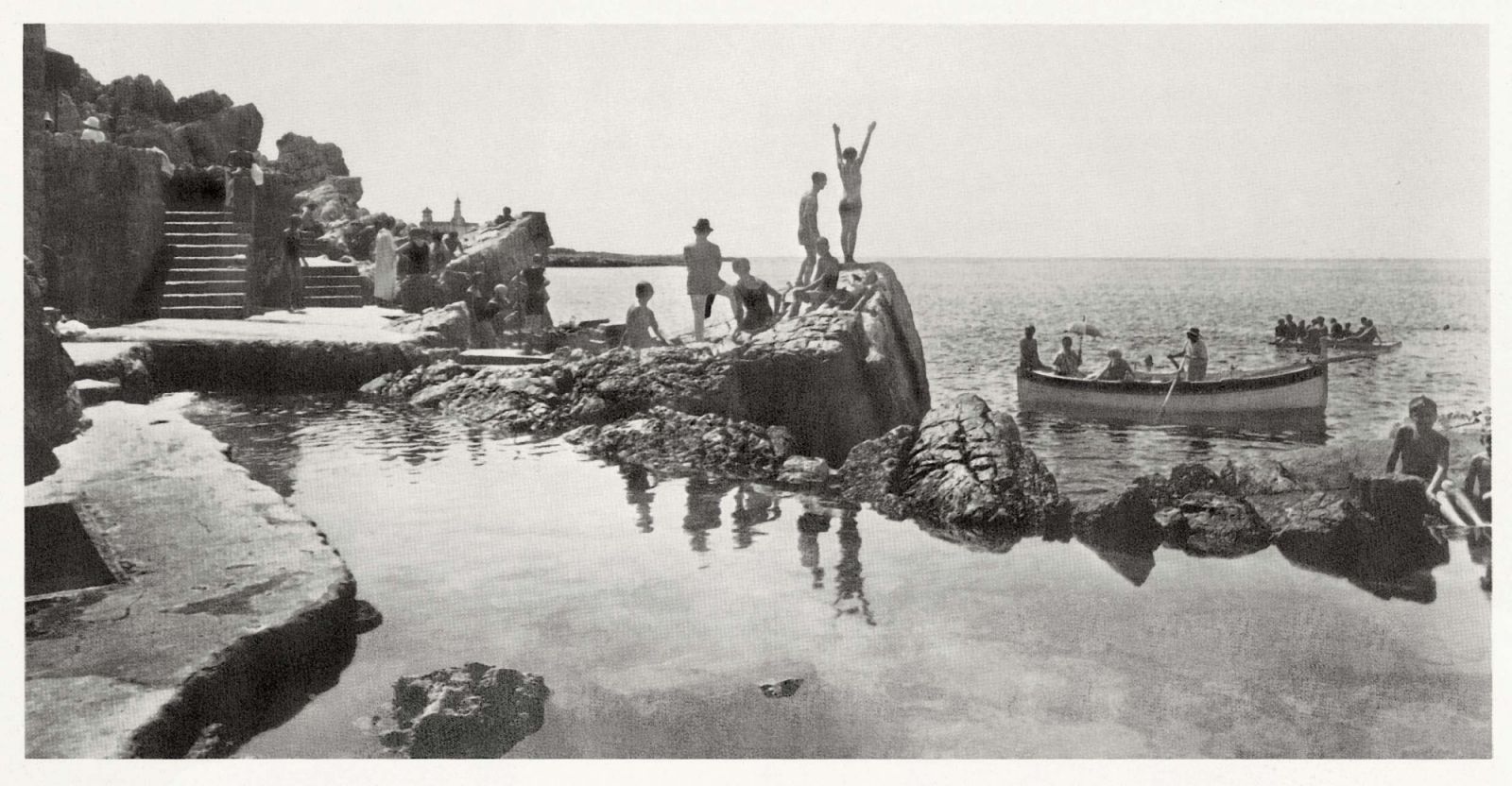 The swimming pool in 1914