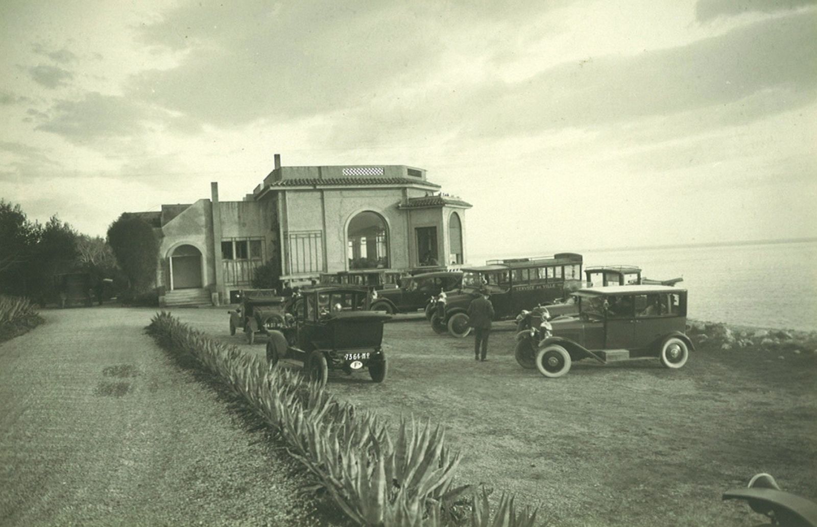 The hotel in 1920