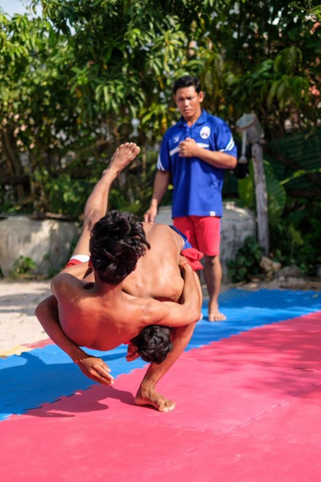 A match of Khmer Wrestling (Photo: IntoCambodia.Org)