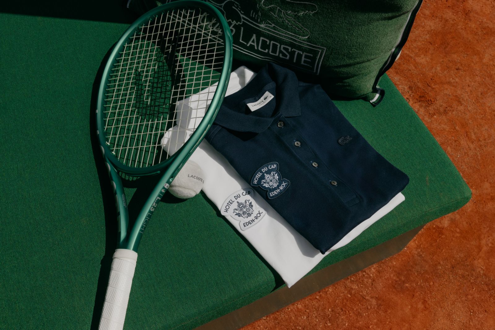 The hotel’s collaboration with Lacoste