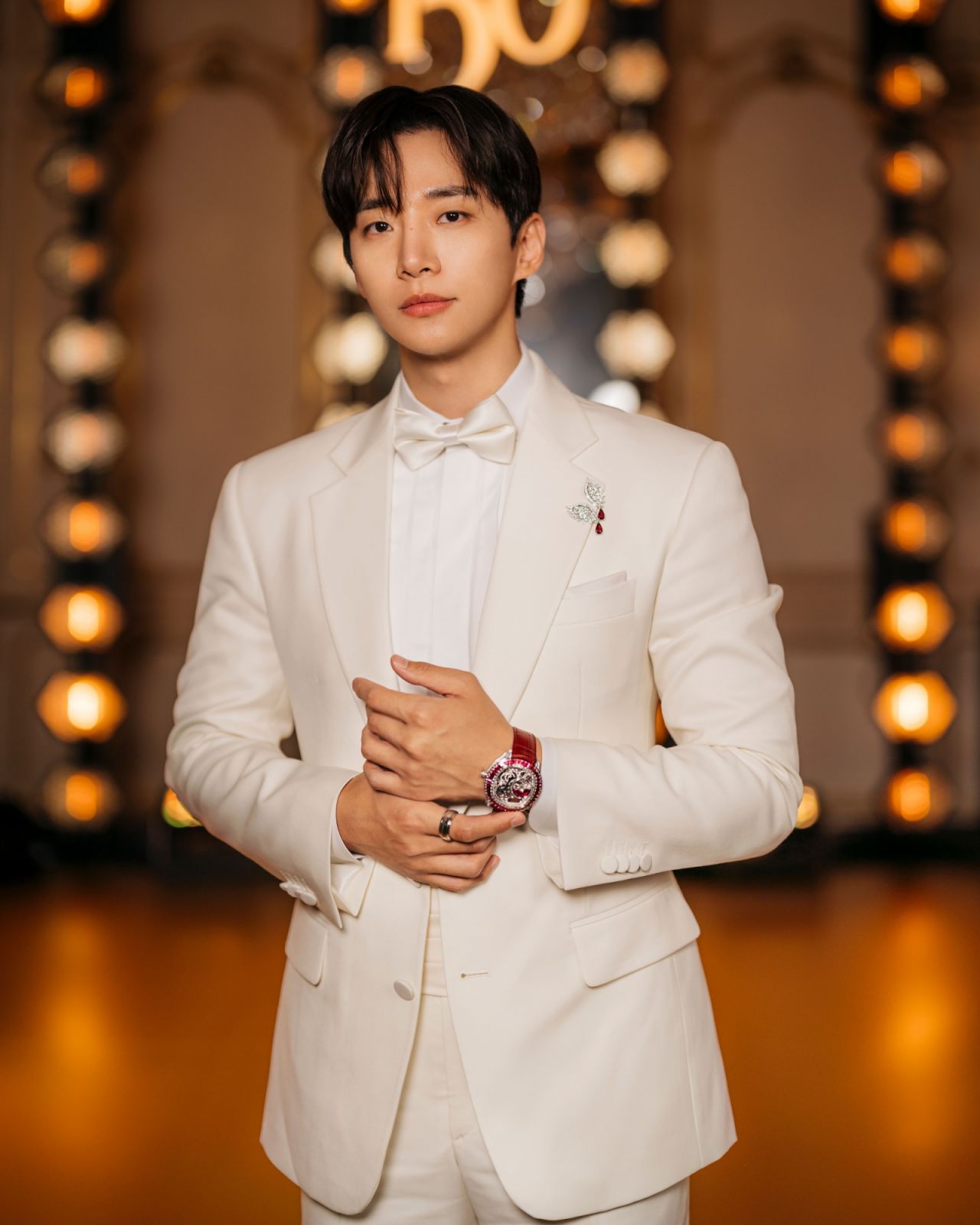 韓星李俊昊前往巴黎參加伯爵150週年活動。(Photo: Piaget)