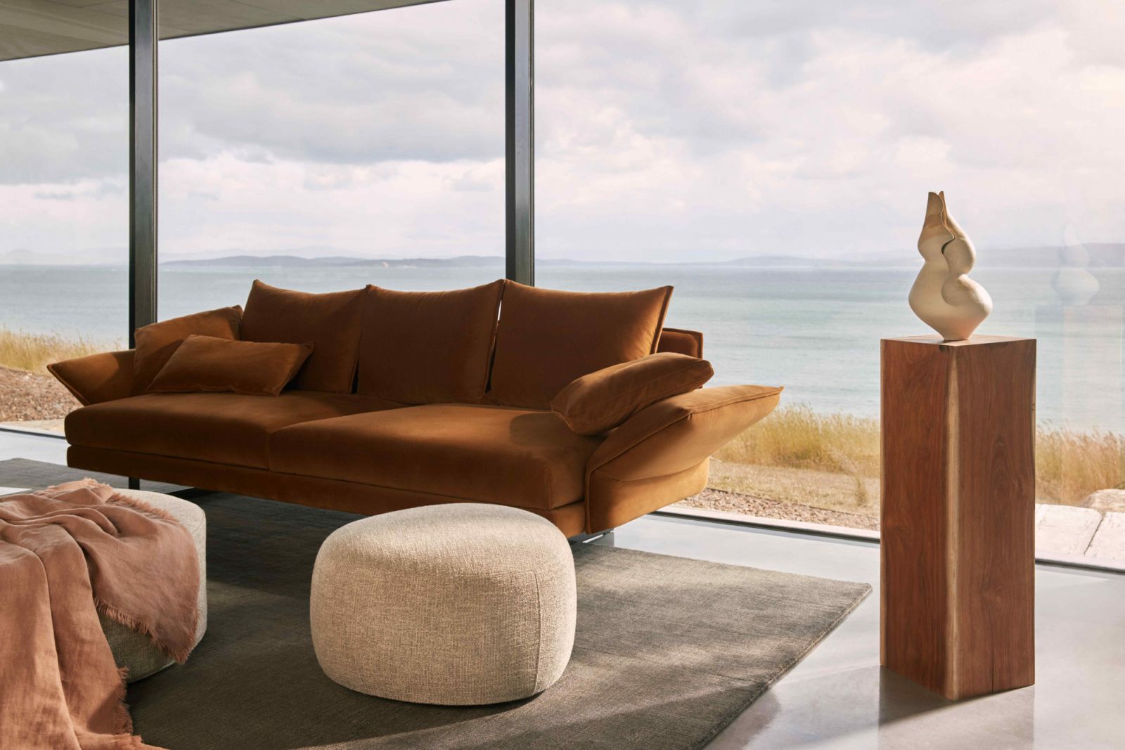 Modular versatility meets sleek artistry with the King Living Zaza Sofa