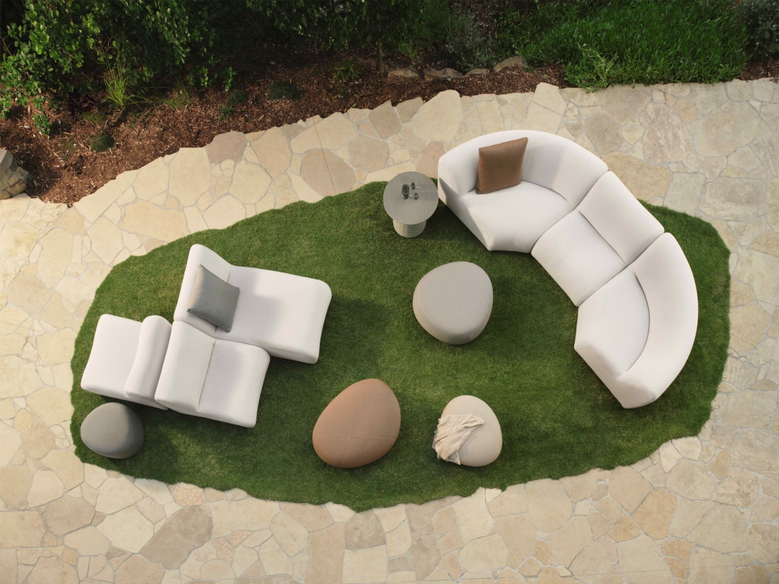 King Living 1977 collection includes modular sofas for the indoors and outdoors