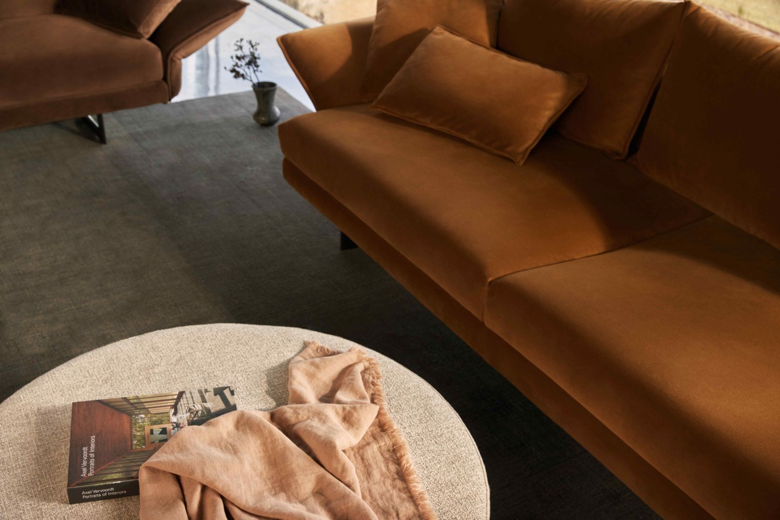 Deep seats with indulgent Ultradown overlay for sink-in comfort
