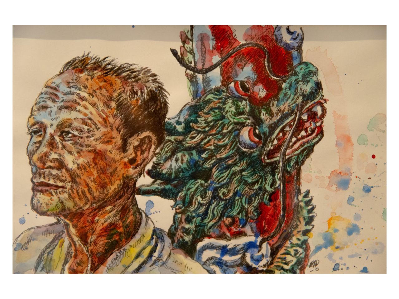 Journey to Tembok features Chang's art over the last decade