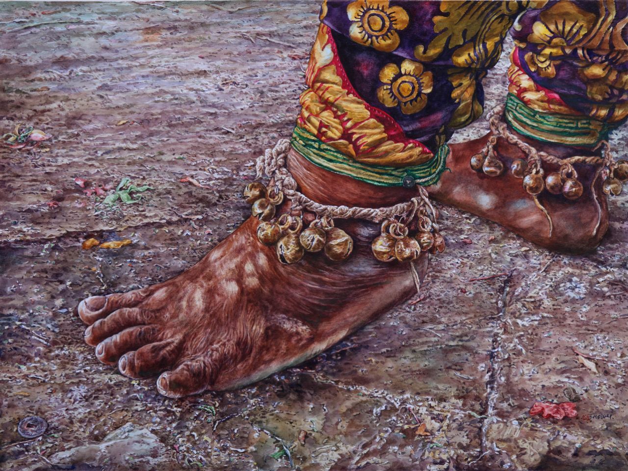Motherland, 2012, 56X76cm, watercolour on paper