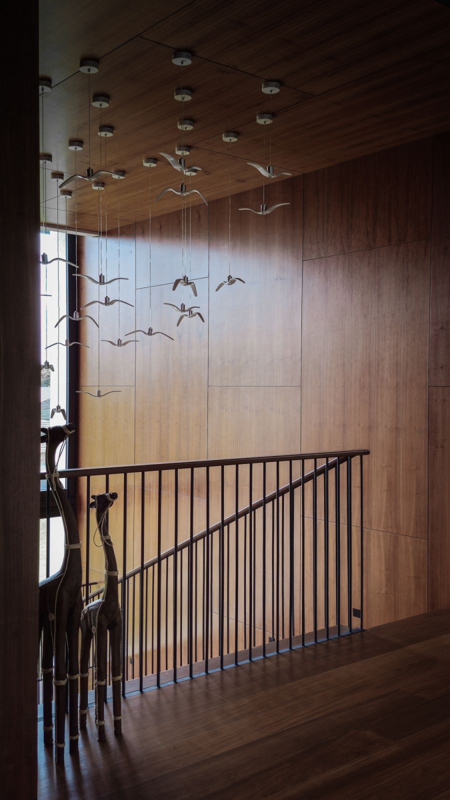 Nature is also represented inside the house