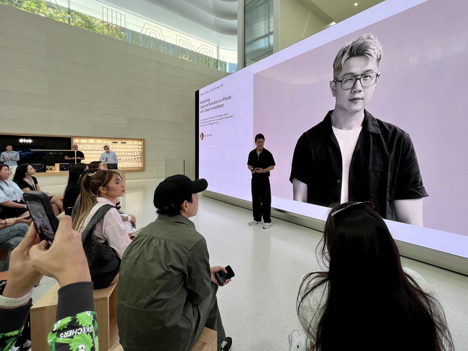 To celebrate the opening, a special Today at Apple series called “Jom Discover,” will run from June 22 to July 6