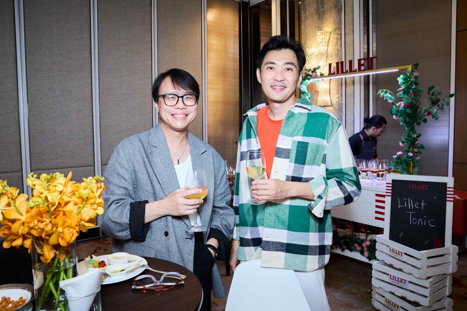 Nicholas Ng and Hwa Hong Lim
