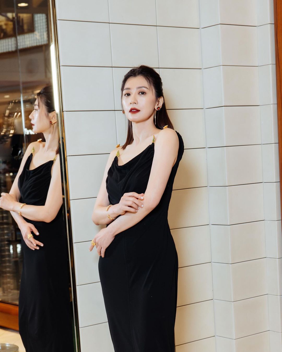 #Fashion 賈靜雯出席 Bottega Veneta 台北 101 旗艦店開幕！