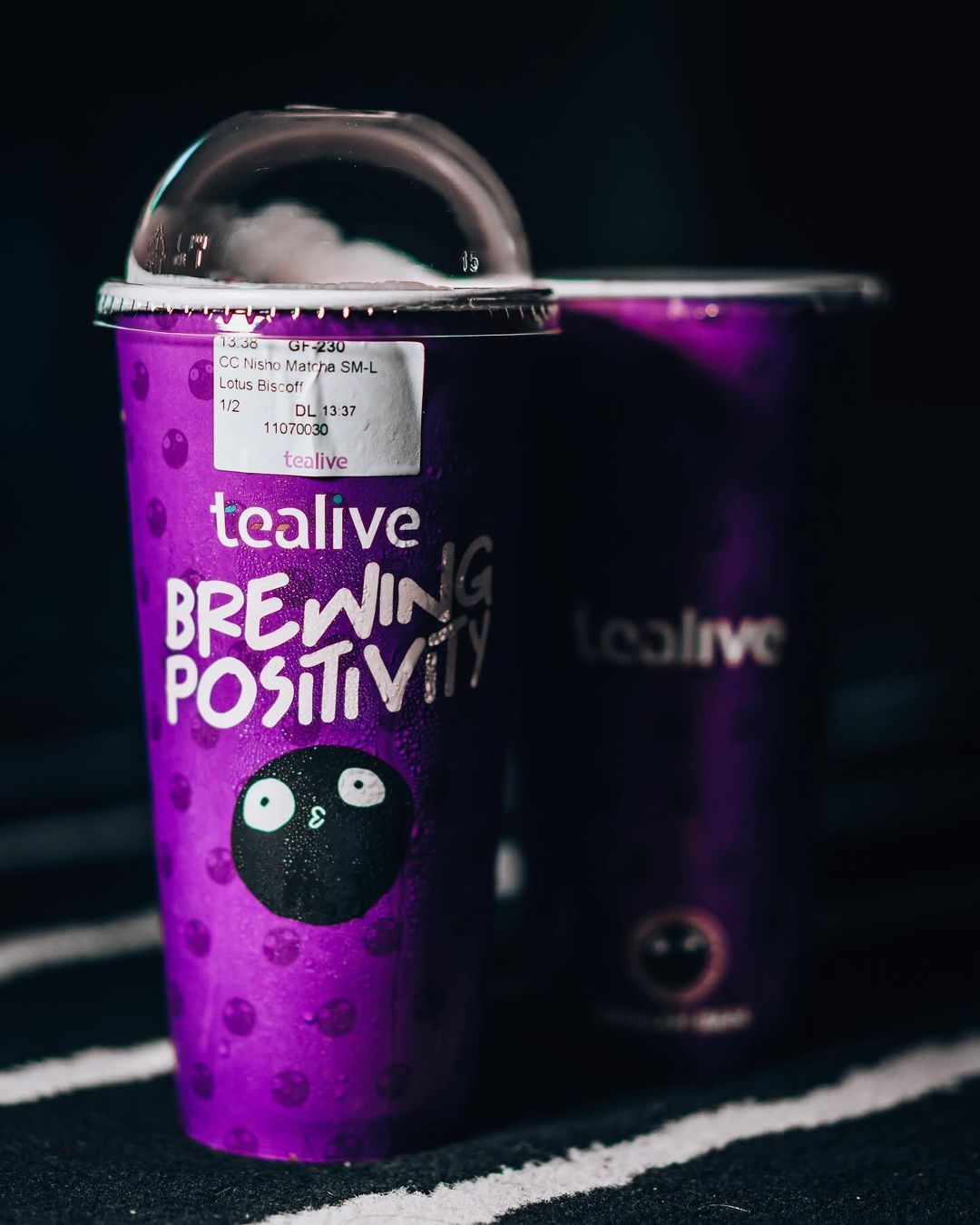 Tealive’s new paper cups (Photo: Instagram / @vmirvfiq)