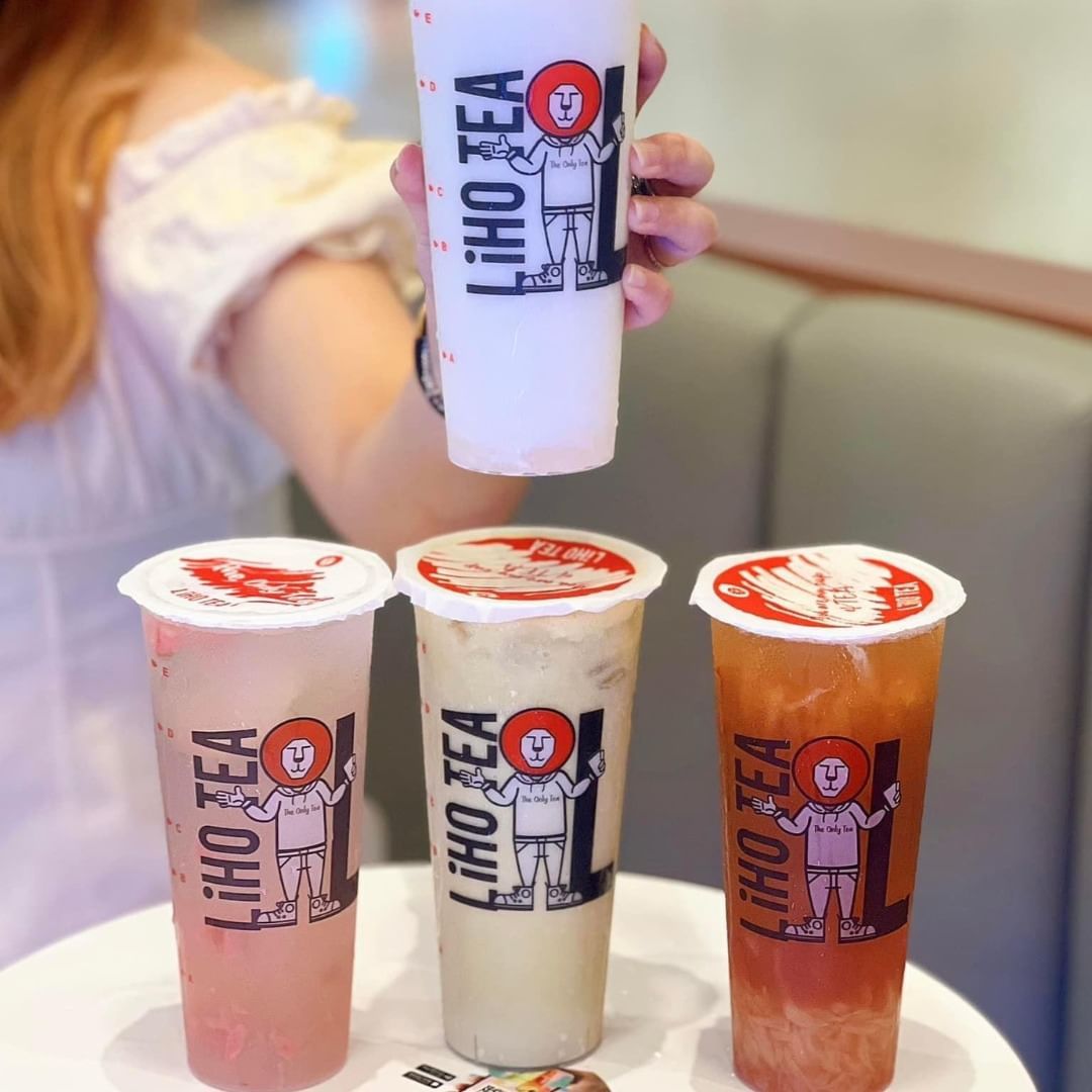Milk and fruit teas from Liho Tea (Photo: Instagram / @liho_malaysia)
