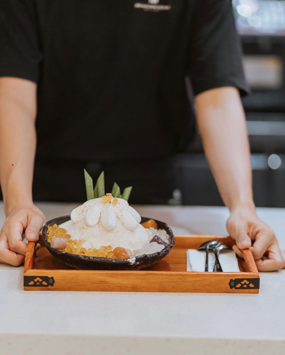 Gold oolong kakigori (Photo: Instagram / @bengongstea.my)
