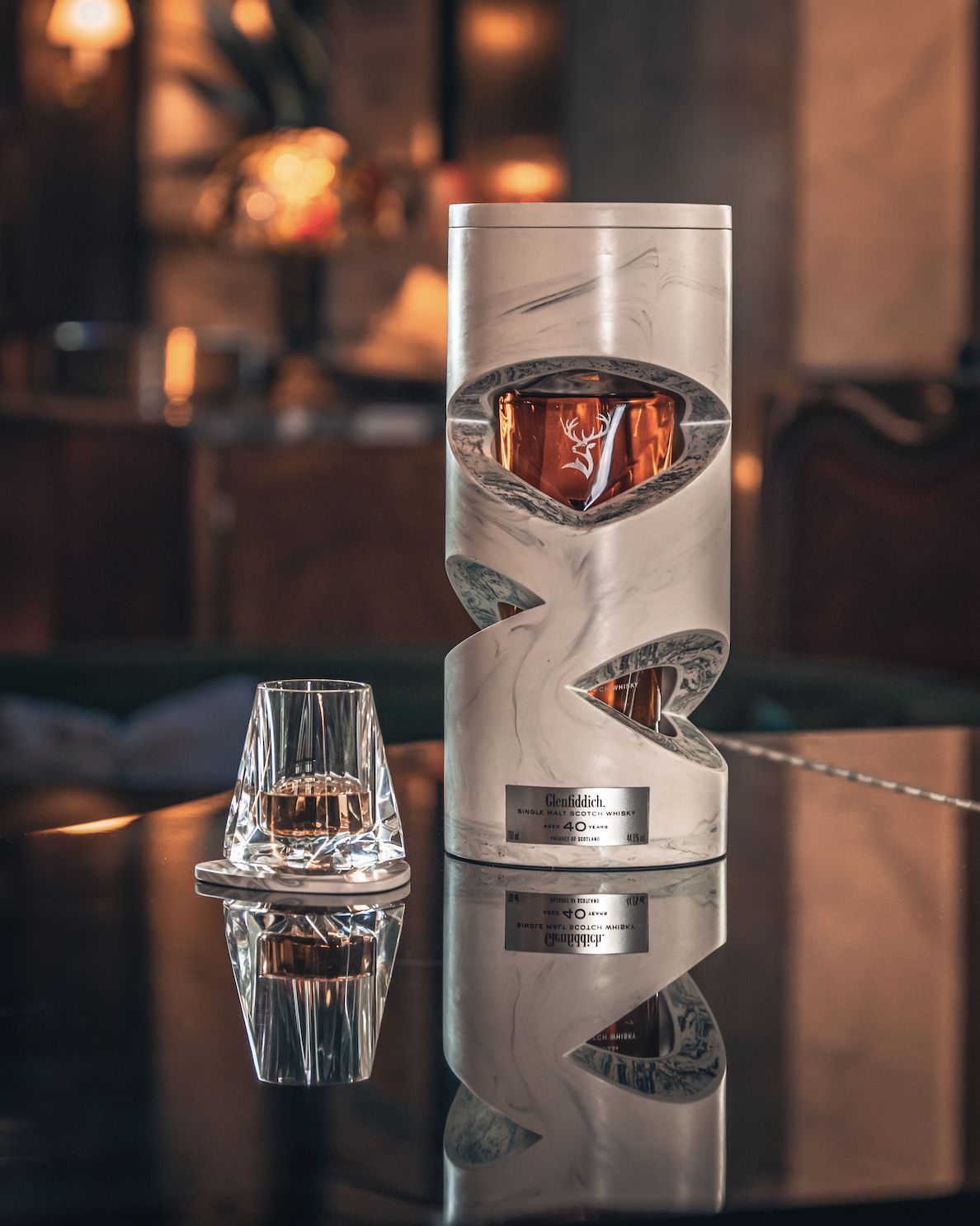glenfiddich 40 year old cumulative time