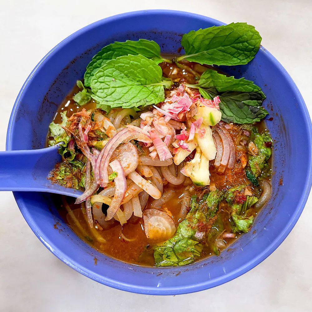 Asam laksa from Penang Road Famous Laksa, a Bib Gourmand-recognised eatery (Photo: Michelin Guide)