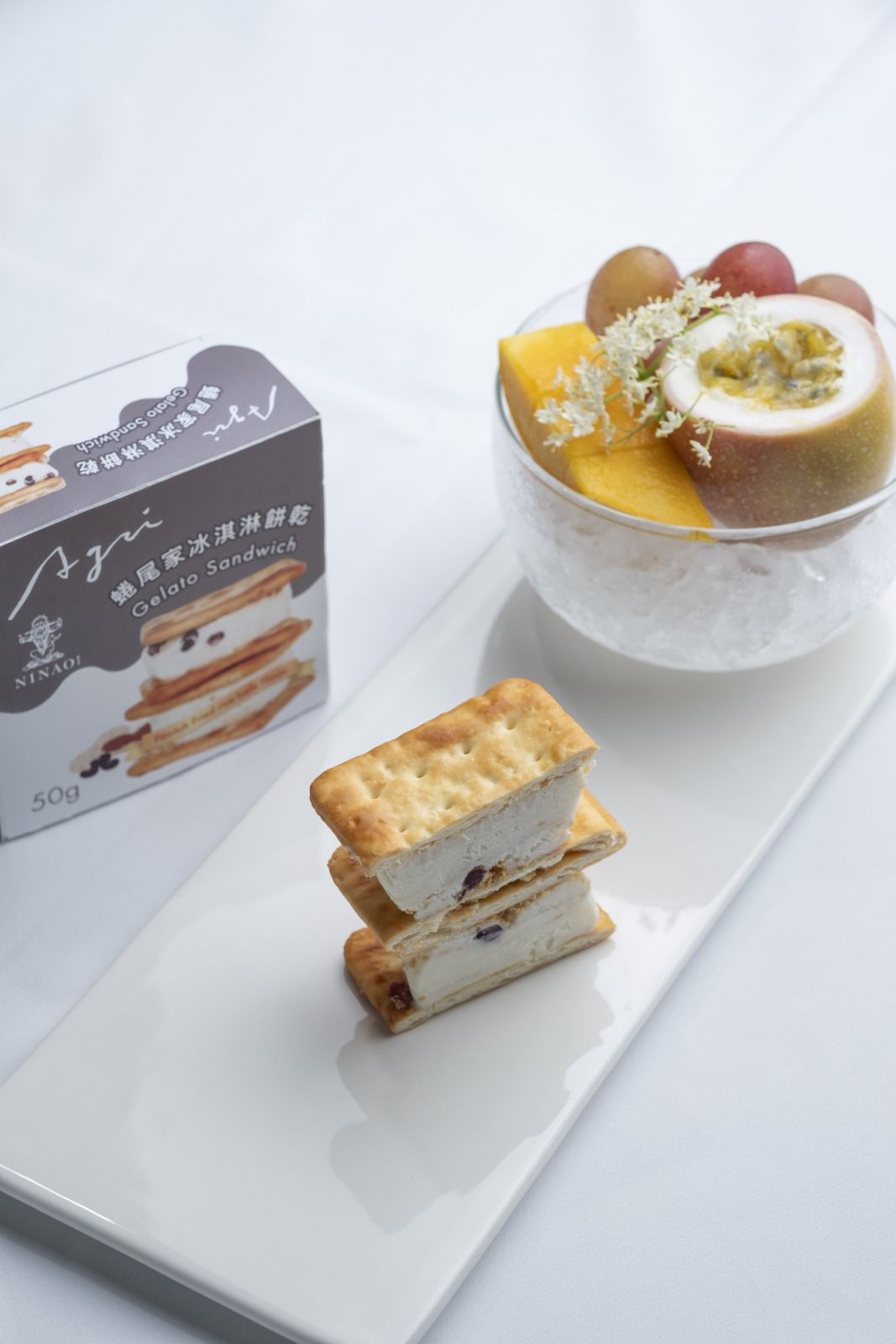 蜷尾家_炸湯圓三明治冰