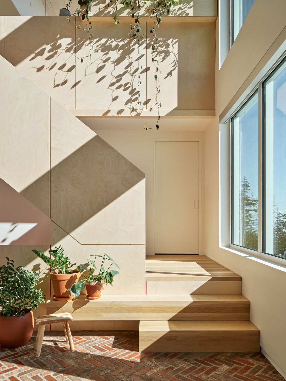 A minimalist, warm and highly functional interior design
