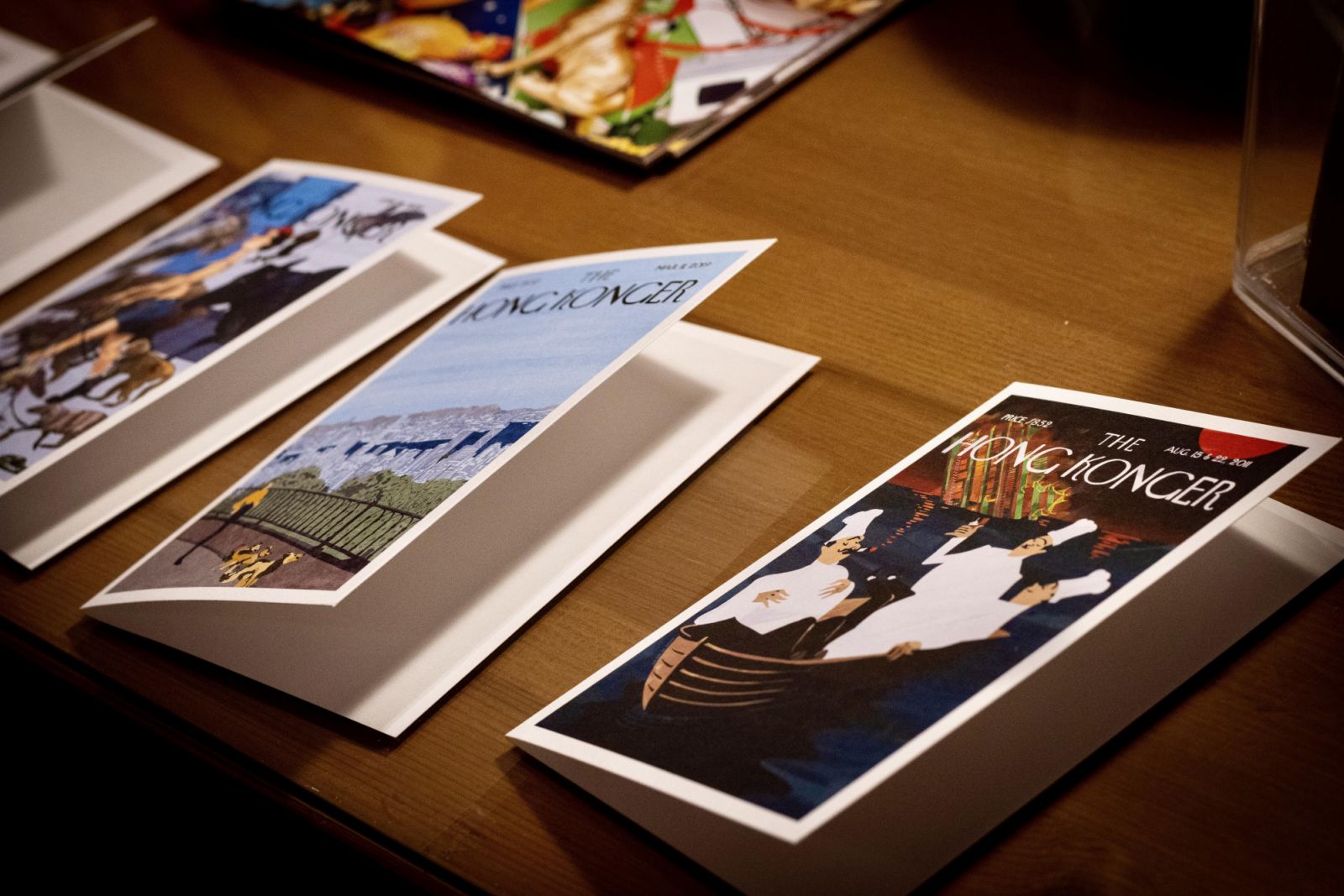 Hotung is the creator of "The Hong Konger," a collection that puts a local spin on the covers of "The New Yorker" (Photo: Ryan Lee)