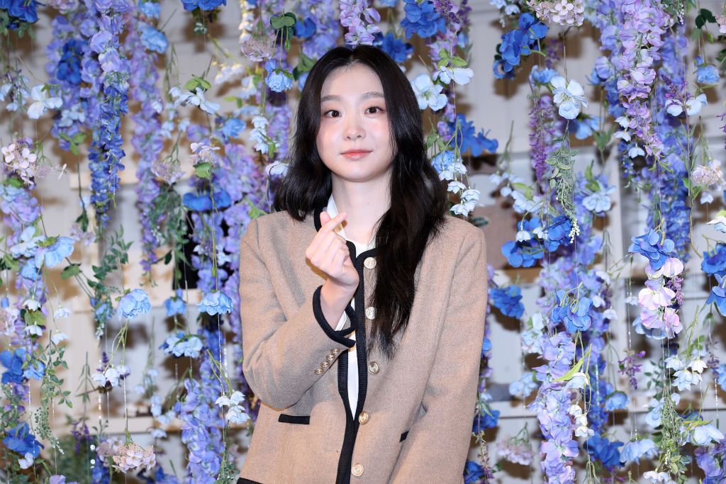 Kim Da-mi is seen at the ‘Depound’ 2023 FW collection event on September 19, 2023 in Seoul, South Korea (Photo: Getty Images)