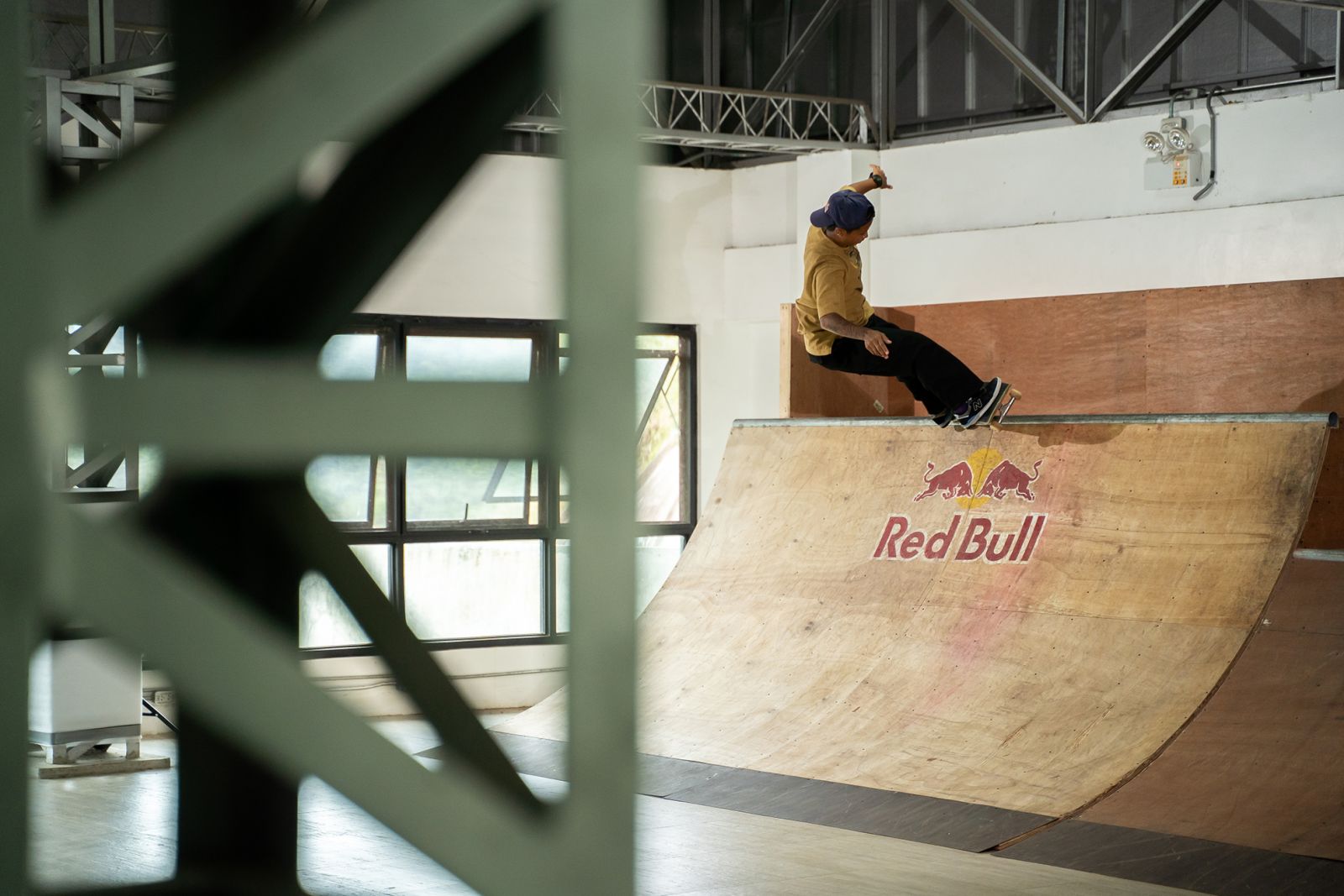 Margielyn Didal in action at a skate park in the Philippines