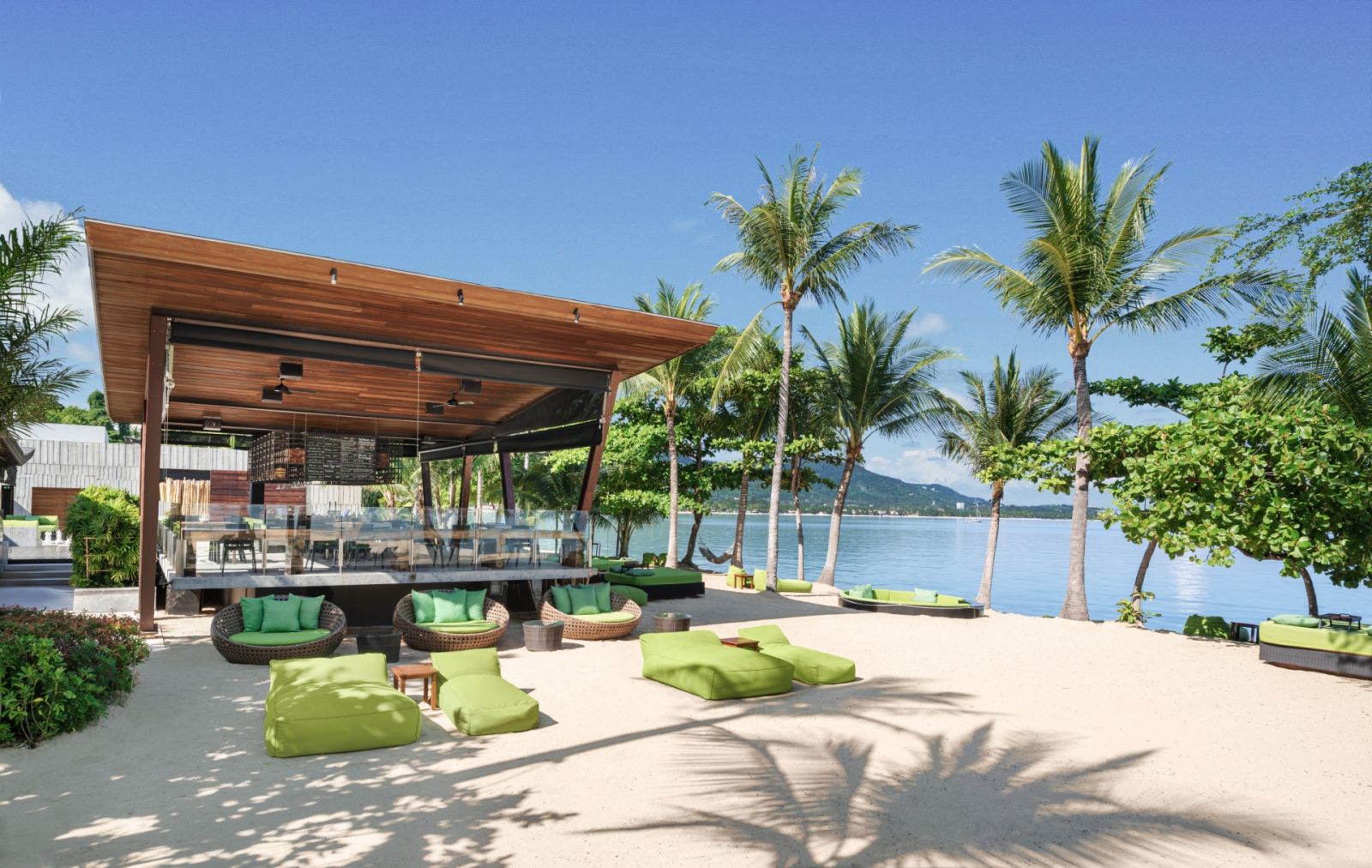 Sip is the hotel’s beach bar