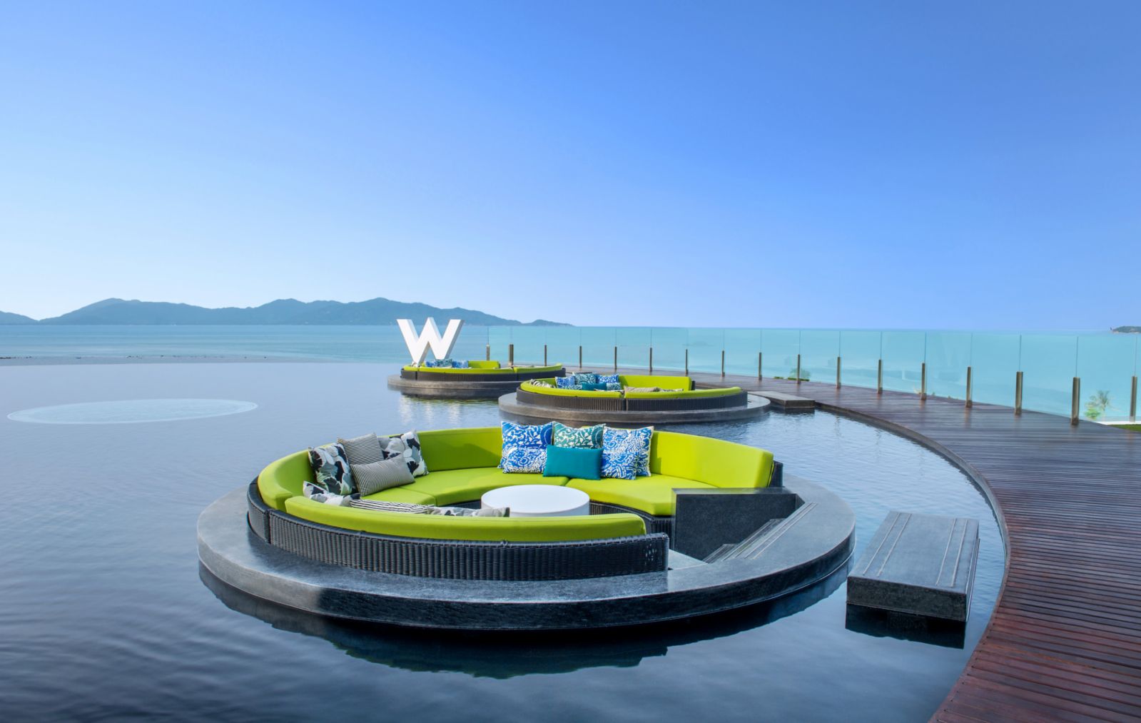 The Reflection Pond of W Koh Samui