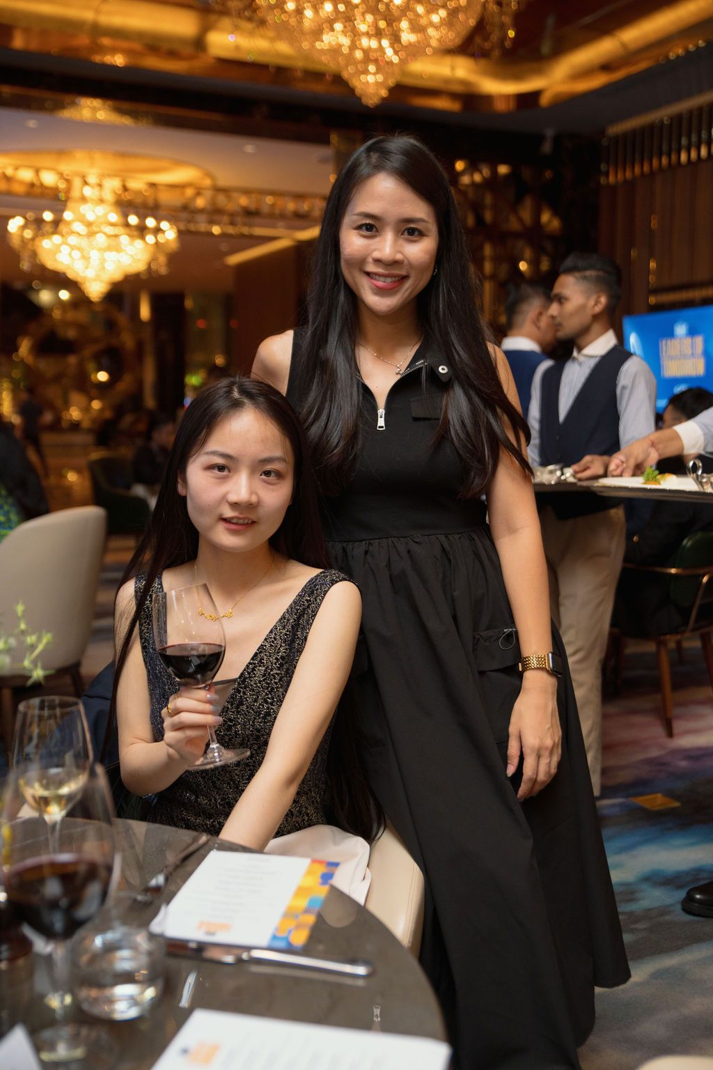 Chery Malaysia branding manager Crystal Zhang and Tatler Malaysia's Yap Huay Shan