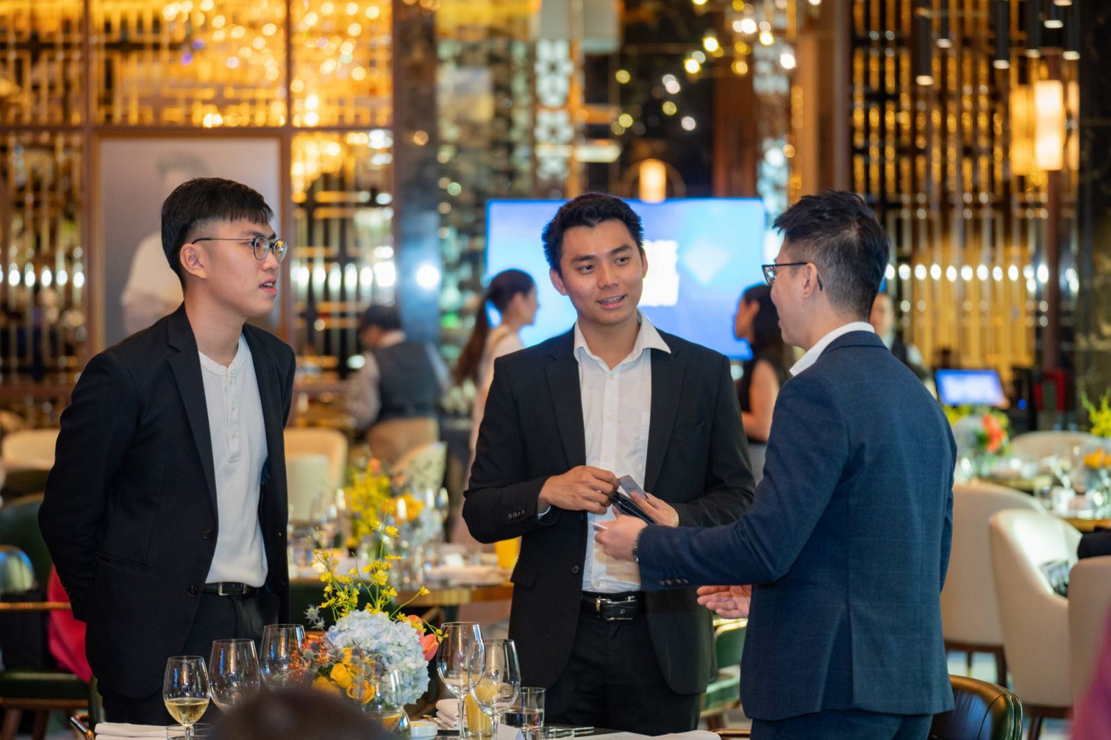 Ong Yong Xun, Max Han Kai Ding and Dick Lim (Photo: Precieux Productions)