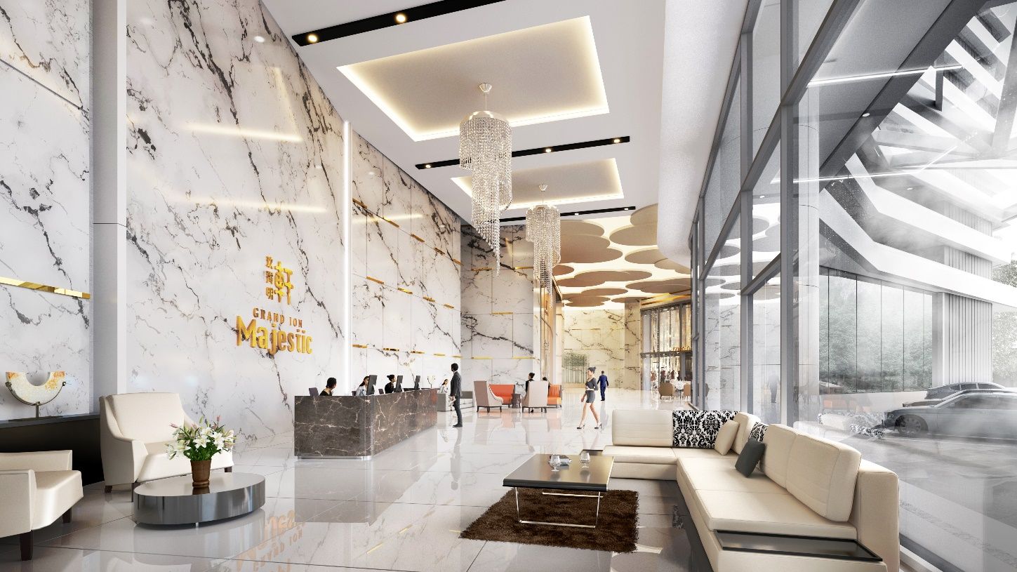 The grand lobby of Wyndham Ion Majestic Hotel, Genting Highlands (Photo: Wyndham Hotels and Resorts)