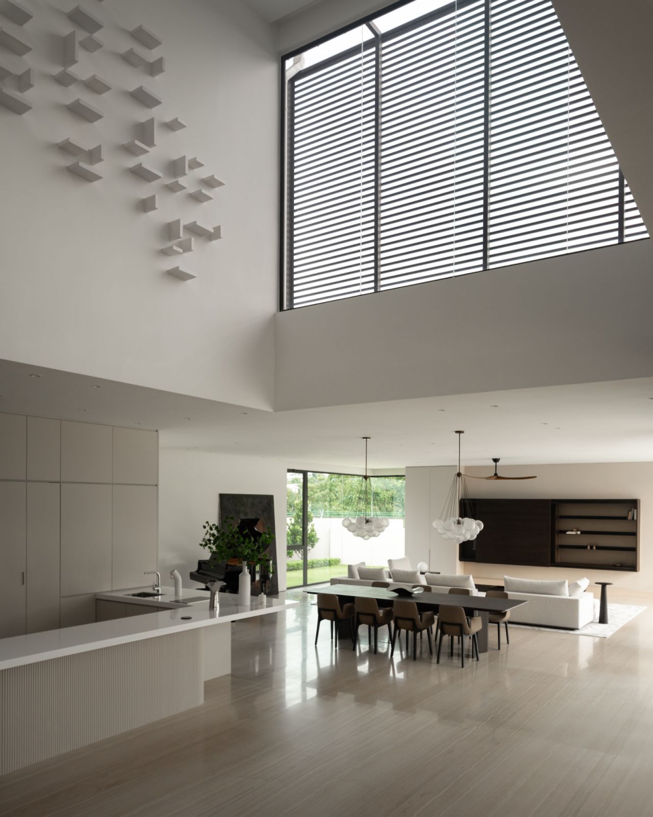 High ceilings allow natural light in (Photo: TWJPTO)