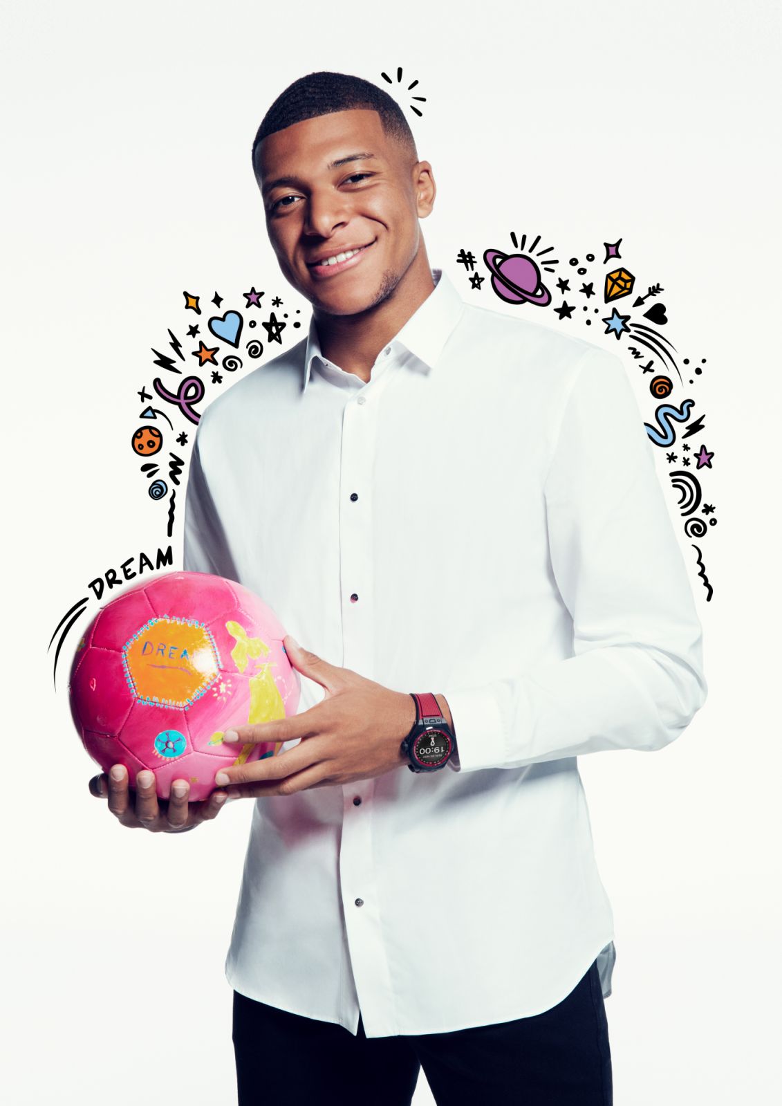 Kylian Mbappé (Photo courtesy of Hublot)