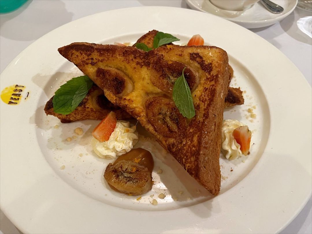 Yeast’s French toast (Photo: Instagram / @mealtimeagain)