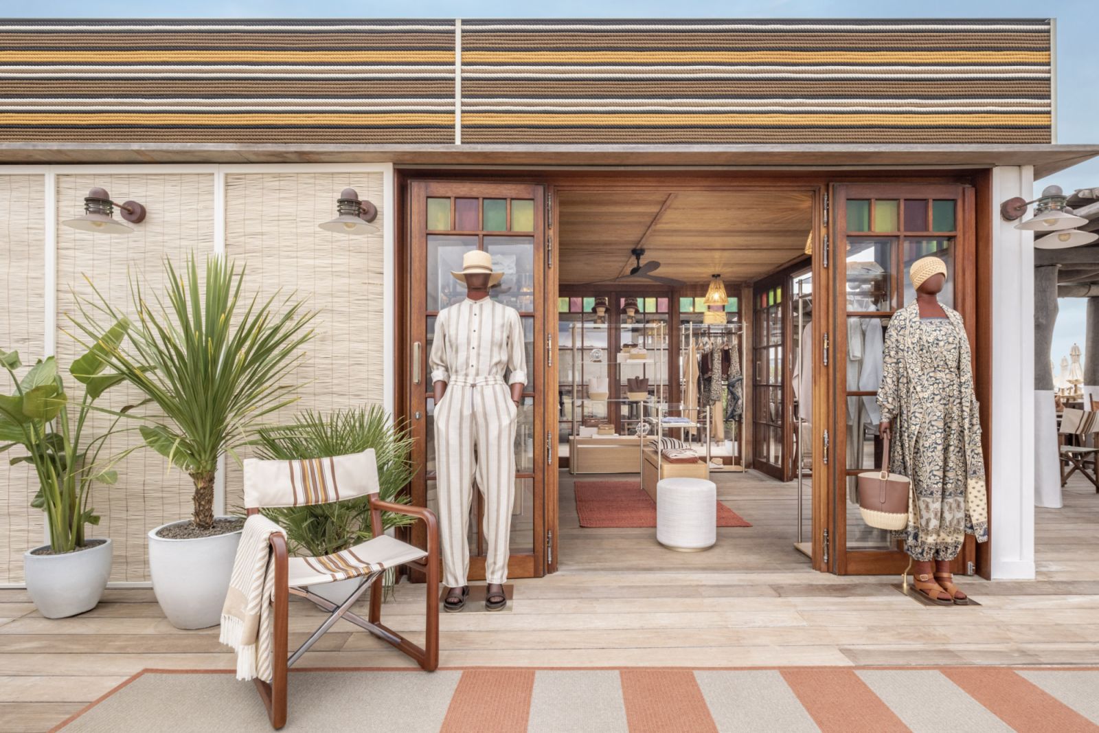 บีชคลับ La Réserve à la Plage และ Loro Piana (ภาพ: Loro Piana)