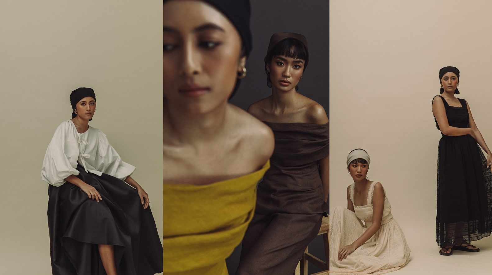 Several looks from Vania Romoff's Ready-to-Wear 2024 collection (Photo: Courtesy of Vania Romoff)
